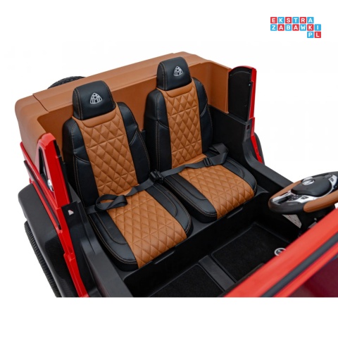 [A1000] Mercedes Benz MAYBACH G650 auto na akumulator 4x200W 24V/14Ah ekoskóra pompowane koła dotykowy panel