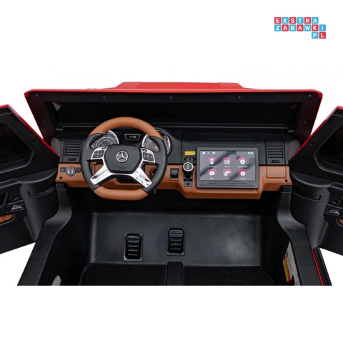 [A1000] Mercedes Benz MAYBACH G650 auto na akumulator 4x200W 24V/14Ah ekoskóra pompowane koła dotykowy panel