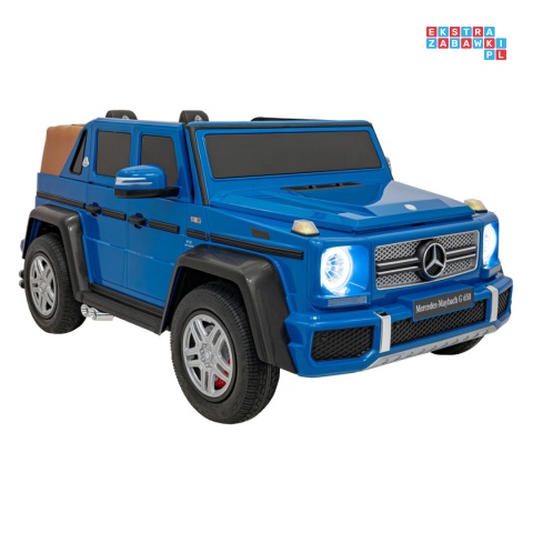 [A1000] Mercedes Benz MAYBACH G650 auto na akumulator 4x200W 24V/14Ah ekoskóra pompowane koła dotykowy panel