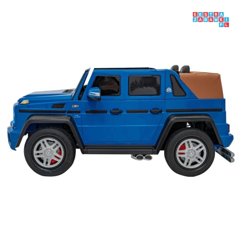 [A1000] Mercedes Benz MAYBACH G650 auto na akumulator 4x200W 24V/14Ah ekoskóra pompowane koła dotykowy panel