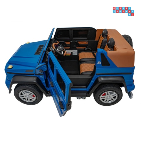 [A1000] Mercedes Benz MAYBACH G650 auto na akumulator 4x200W 24V/14Ah ekoskóra pompowane koła dotykowy panel