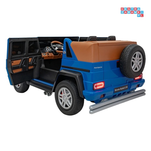 [A1000] Mercedes Benz MAYBACH G650 auto na akumulator 4x200W 24V/14Ah ekoskóra pompowane koła dotykowy panel