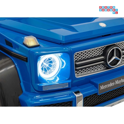 [A1000] Mercedes Benz MAYBACH G650 auto na akumulator 4x200W 24V/14Ah ekoskóra pompowane koła dotykowy panel