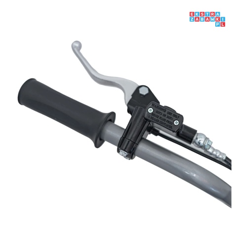 [HP116E] Motocykl PIT BIKE na akumulator 36V/10.4Ah pompowane koła ekoskóra - czerwony