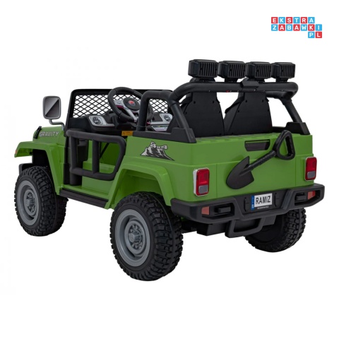 [PA.S625] Off Road MONSTER auto na akumulator 4x45W 12V/10Ah ekoskóra EVA