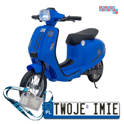 [SX2438] Skuter Retro 23 na akumulator 350W 14V/10Ah