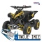 [ATV-3A] Quad RENEGADE HIPERFECT 49CC spalinowy jednocylindrowy dwusuwowy - żółty