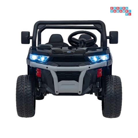 [XMX-623B] Pojazd Farmer Truck Speed 900 4x45W 12V/10Ah na akumulator EVA ekoskóra elektryczny kiper - czarny