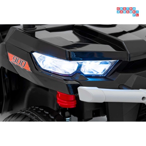 [XMX-623B] Pojazd Farmer Truck Speed 900 4x45W 12V/10Ah na akumulator EVA ekoskóra elektryczny kiper - czarny