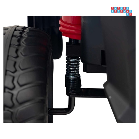 [XMX-623B] Pojazd Farmer Truck Speed 900 4x45W 12V/10Ah na akumulator EVA ekoskóra elektryczny kiper - czarny