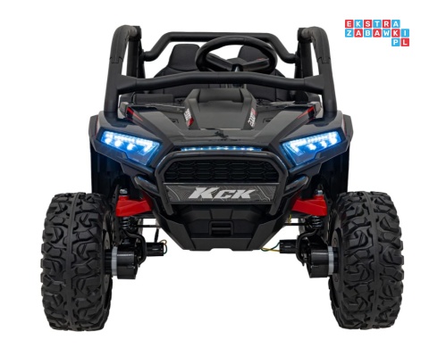 [XMX-639] Buggy KCK na akumulator 4x50W 24V/7Ah ekoskóra EVA MP3 Bluetooth - czarny