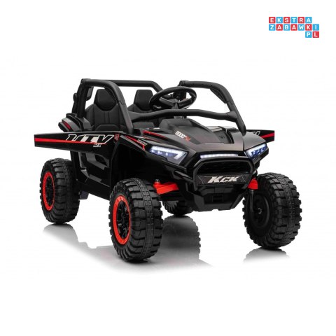 [XMX-639] Buggy KCK na akumulator 4x50W 24V/7Ah ekoskóra EVA MP3 Bluetooth - czarny