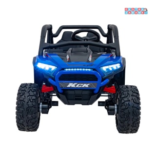 XMX-639 Buggy KCK na akumulator 4x4 - niebieski, 4x50W, ekoskóra, EVA, MP3, Bluetooth [XMX-639]