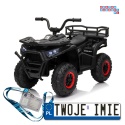 [XMX-651] Quad ATV Robust 01 na akumulator 4x35W 12V/7Ah EVA led ekoskóra - czarny
