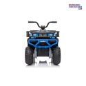 [XMX-651] Quad ATV Robust 01 na akumulator 4x35W 12V/7Ah EVA led ekoskóra - niebieski