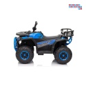 [XMX-651] Quad ATV Robust 01 na akumulator 4x35W 12V/7Ah EVA led ekoskóra - niebieski