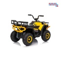[XMX-651] Quad ATV Robust 01 na akumulator 4x35W 12V/7Ah EVA led ekoskóra - żółty