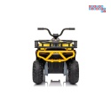 [XMX-651] Quad ATV Robust 01 na akumulator 4x35W 12V/7Ah EVA led ekoskóra - żółty