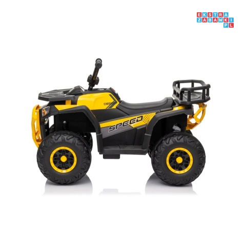 [XMX-651] Quad ATV Robust 01 na akumulator 4x35W 12V/7Ah EVA led ekoskóra - żółty