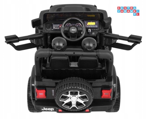 [JWR555] Jeep Wrangler Rubicon 4X45W 12V/10Ah EVA, pokrowiec, pilot, LED, MP3, BT - czarny