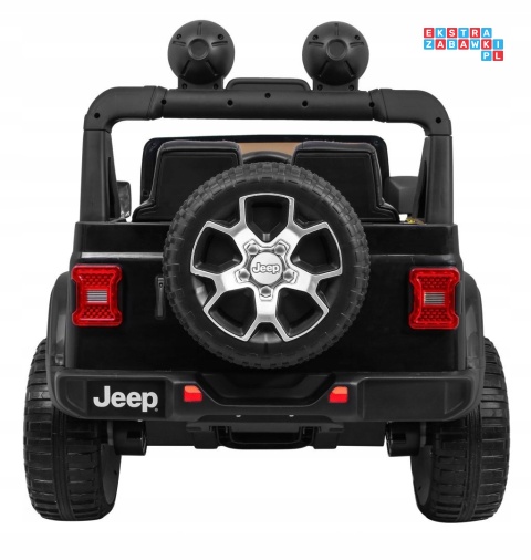 [JWR555] Jeep Wrangler Rubicon 4X45W 12V/10Ah EVA, pokrowiec, pilot, LED, MP3, BT - czarny