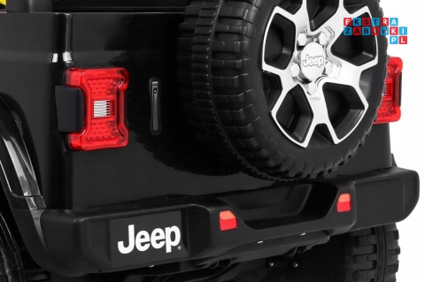 [JWR555] Jeep Wrangler Rubicon 4X45W 12V/10Ah EVA, pokrowiec, pilot, LED, MP3, BT - czarny