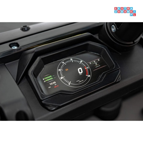 [BDM0966] Honda terenowa 4x120W 24V/9Ah ekoskóra, koła EVA - różowy