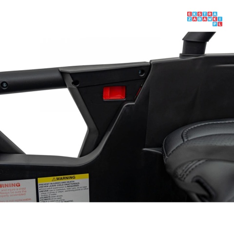 [BDM0966] Honda terenowa 4x120W 24V/9Ah ekoskóra, koła EVA - różowy