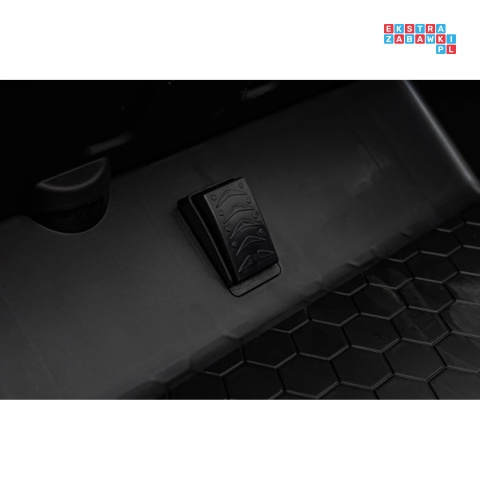 [BDM0966] Honda terenowa 4x120W 24V/9Ah ekoskóra, koła EVA - różowy