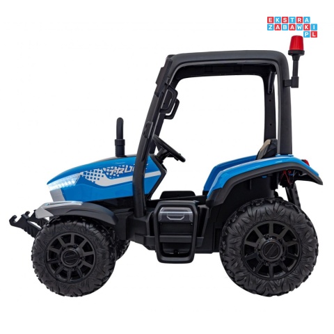 [BLT-206] Duży traktor BLAST z przyczepką 2X200W 24V/7Ah EVA pilot pokrowiec MP3 - niebieski