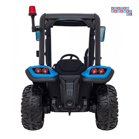 [BLT-206] Duży traktor BLAST z przyczepką 2X200W 24V/7Ah EVA pilot pokrowiec MP3 - niebieski