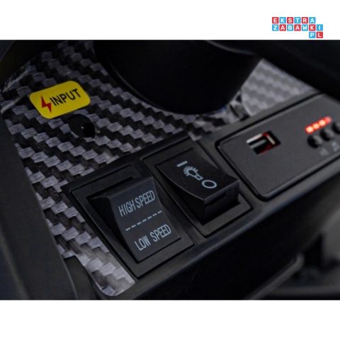 [BLT-206] Duży traktor BLAST z przyczepką 2X200W 24V/7Ah EVA pilot pokrowiec MP3 - zielony