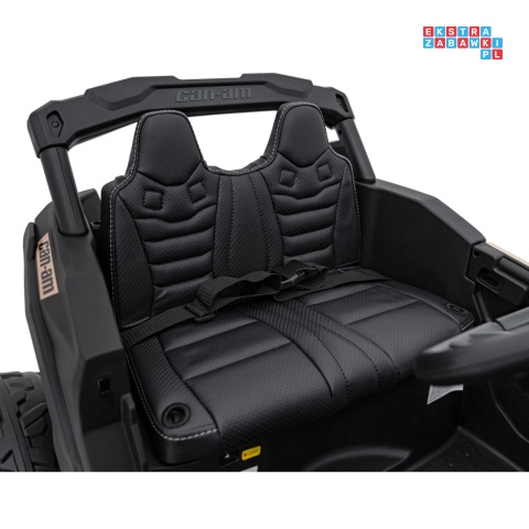 [CA003] Mocny Maverick ATV CAN-AM Buggy 4X200W 24V/5Ah EVA, pokrowiec, pilot LED, MP3, BT - khaki