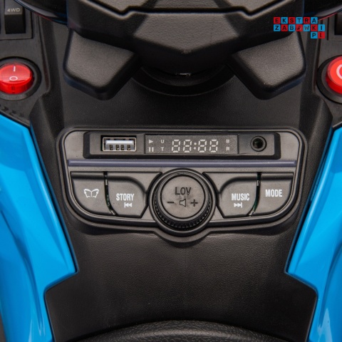 [DK-CA005] Quad CAN-AM Outlander 4x200W 24V/7Ah EVA LED - niebieski