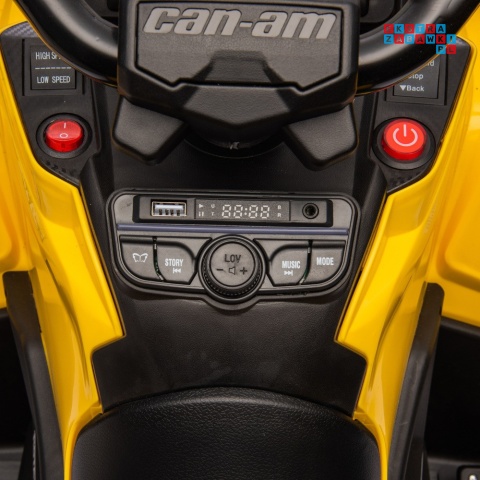 [DK-CA005] Quad CAN-AM Outlander 4x200W 24V/7Ah EVA LED - żółty