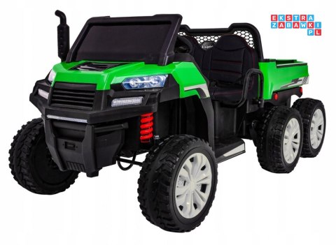 [PA.A730-2.ZIE] Farmer truck dwuosobowy na akumulator 4x35W 12V/14Ah - zielony