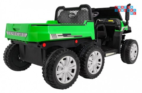 [PA.A730-2.ZIE] Farmer truck dwuosobowy na akumulator 4x35W 12V/14Ah - zielony