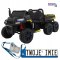 [PA.A730-2.CZ] Farmer truck dwuosobowy na akumulator 4x35W 24V/7Ah - czarny