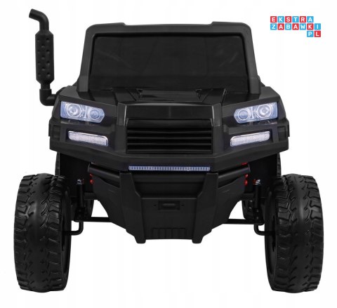 [PA.A730-2.CZ] Farmer truck dwuosobowy na akumulator 4x35W 24V/7Ah - czarny