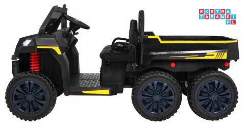 [PA.A730-2.CZ] Farmer truck dwuosobowy na akumulator 4x35W 24V/7Ah - czarny