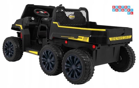 [PA.A730-2.CZ] Farmer truck dwuosobowy na akumulator 4x35W 24V/7Ah - czarny