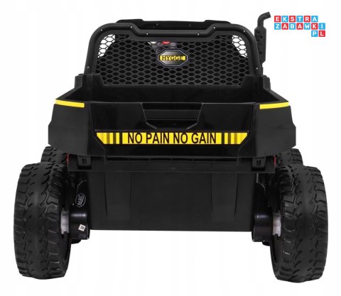 [PA.A730-2.CZ] Farmer truck dwuosobowy na akumulator 4x35W 24V/7Ah - czarny