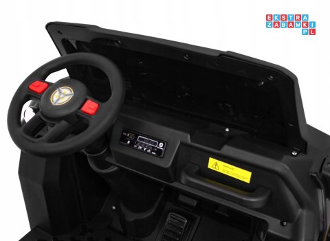 [PA.A730-2.CZ] Farmer truck dwuosobowy na akumulator 4x35W 24V/7Ah - czarny