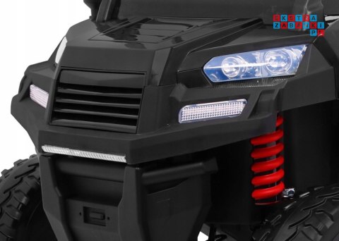 [PA.A730-2.CZ] Farmer truck dwuosobowy na akumulator 4x35W 24V/7Ah - czarny