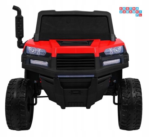 [PA.A730-2.CR] Farmer truck dwuosobowy na akumulator 4x35W 24V/7Ah - czerwony [S]