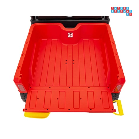 [XMX-623B] Pojazd Farmer Truck Speed 900 4x45W 12V/10Ah na akumulator EVA ekoskóra elektryczny kiper - czerwony