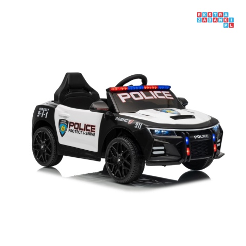 [XMX-629] Auto policyjne 911 Agency na akumulator 4x35W 12V/10Ah megafon syrena LED EVA