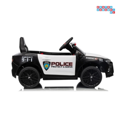 [XMX-629] Auto policyjne 911 Agency na akumulator 4x35W 12V/10Ah megafon syrena LED EVA