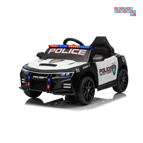 [XMX-629] Auto policyjne 911 Agency na akumulator 4x35W 12V/10Ah megafon syrena LED EVA