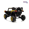 [XMX-631] Buggy Madman UTV-MX na akumulator 4x35W 12V/10Ah EVA LED ekoskóra - żółty